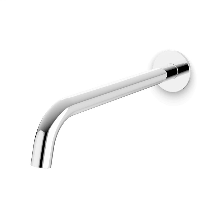 Opera Round 8" Wall Mounted Tub Filler - Chrome / Extended image 1