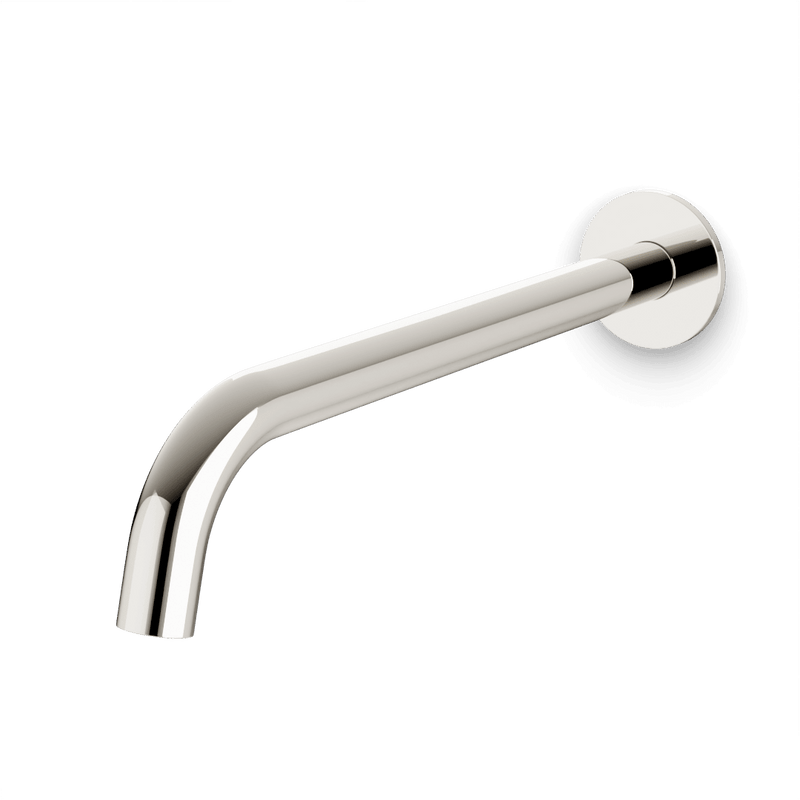 Opera Round 8" Wall Mounted Tub Filler - Polished Nickel / Extended image 1