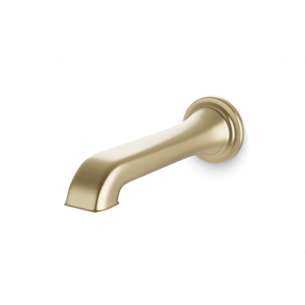Classic Wall Mount Tub Filler - Satin Brass image 1