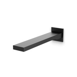 Edge Wall Mount Tub Filler - Matte Black thumbnail 1