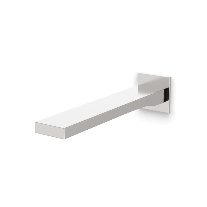 Edge Wall Mount Tub Filler - Brushed Nickel image 1