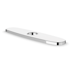 10" Kitchen Faucet Cover Plate - Chrome thumbnail 1
