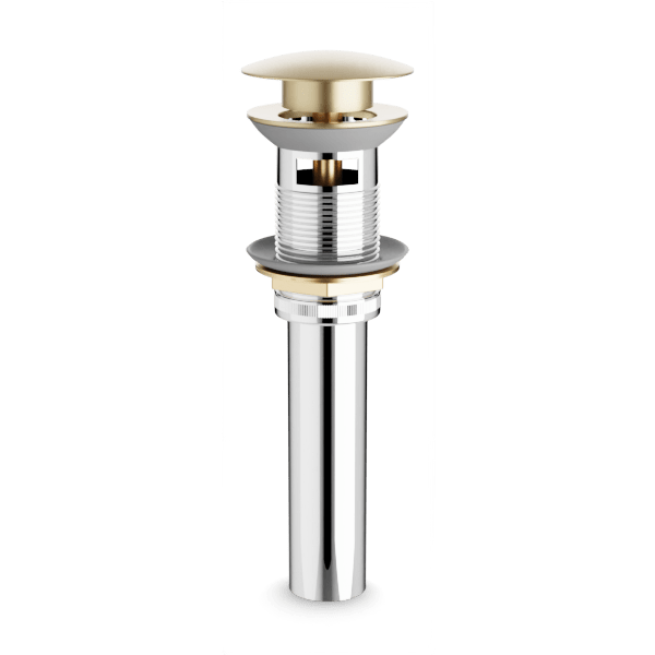 Pop-Up Drain With Overflow - F910-12SB image 1