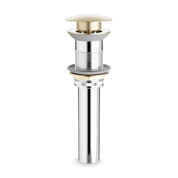 Pop-Up Drain Without Overflow - Satin Brass thumbnail 1