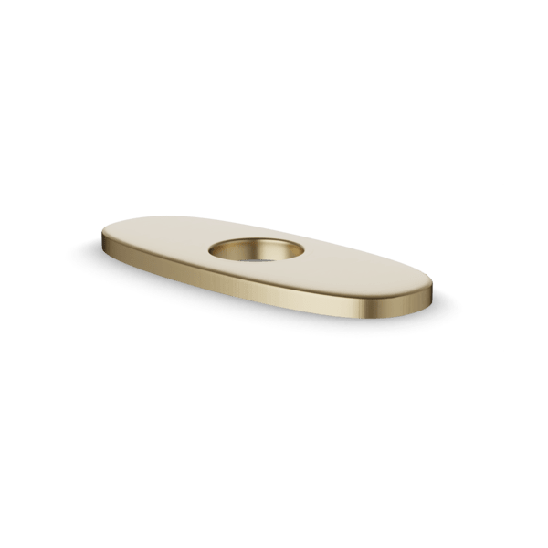 F910-3 - Trova Round 6" Cover Plate Artos US Satin Brass 