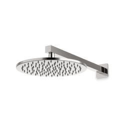 Otella 10" Rain Shower Head on Wall Mount Arm - Brushed Nickel thumbnail 1