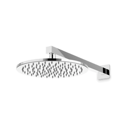 Otella 10" Rain Shower Head on Wall Mount Arm - Chrome thumbnail 1