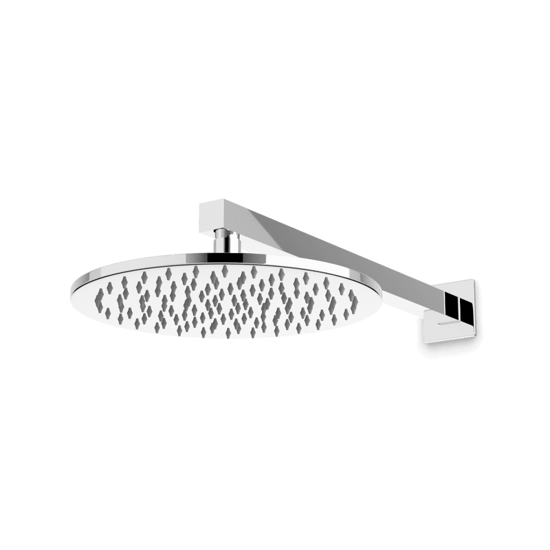 Otella 10" Rain Shower Head on Wall Mount Arm - Chrome image 1