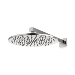 Otella 12" Rain Shower Head on Wall Mount Arm - Brushed Nickel thumbnail 1