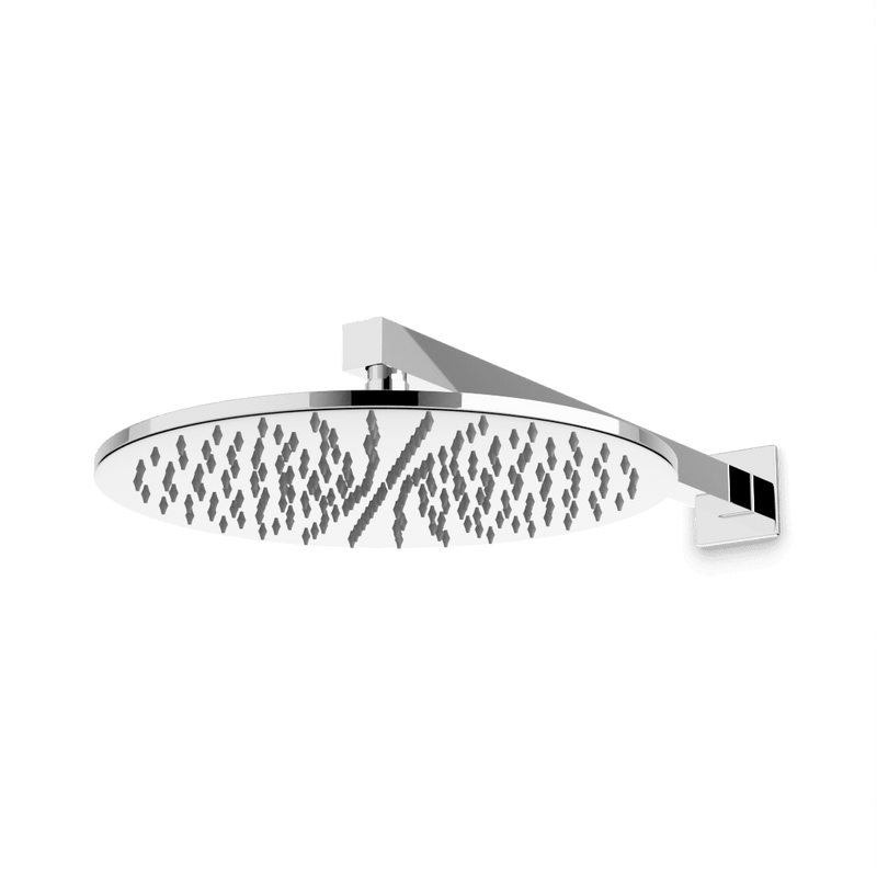 Otella 12" Rain Shower Head on Wall Mount Arm - Chrome image 1