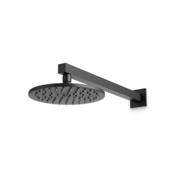 Otella 8" Rain Shower Head on Wall Mount Arm - Matte Black thumbnail 1
