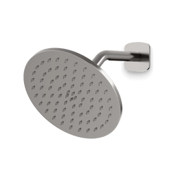 Harmony 8" Shower Head on Angled Arm - Brushed Nickel thumbnail 1