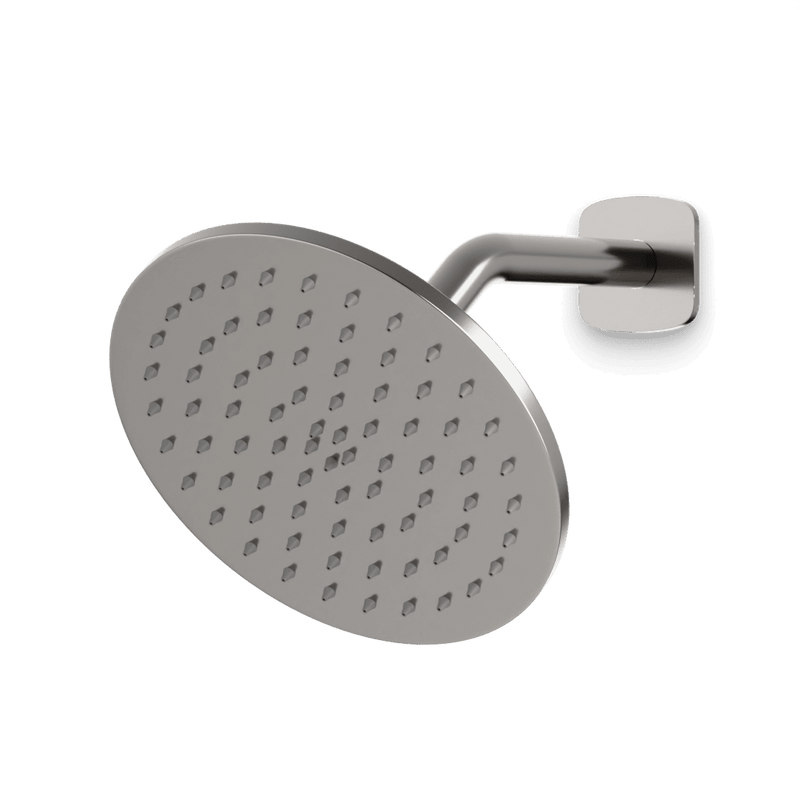 Harmony 8" Shower Head on Angled Arm - Brushed Nickel image 1