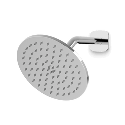 Harmony 8" Shower Head on Angled Arm - Chrome thumbnail 1
