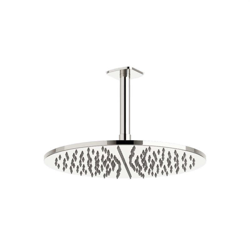 Harmony 12" Rain Shower Head on Ceiling Mount Arm - Polished Nickel image 1