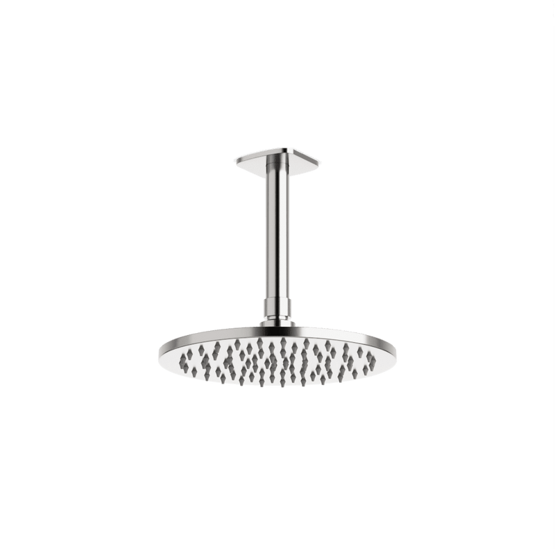 Harmony 8" Rain Shower Head on Ceiling Mount Arm - Brushed Nickel image 1
