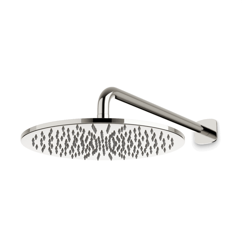 Harmony 12" Rain Shower Head on Wall Mount Arm - Polished Nickel image 1