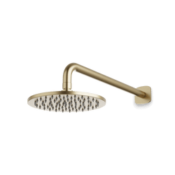 Harmony 8" Rain Shower Head on Wall Mount Arm - Satin Brass thumbnail 1