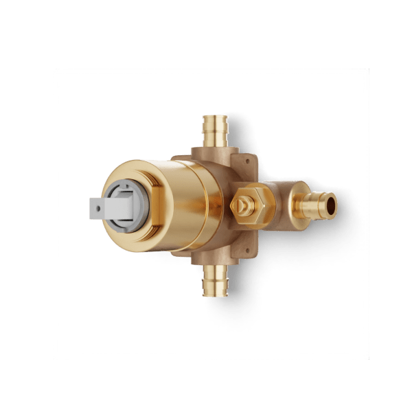 F962VOPEX - Pressure Balance Mixer Valve with Built-In Volume Control with PEX Connections Artos US 