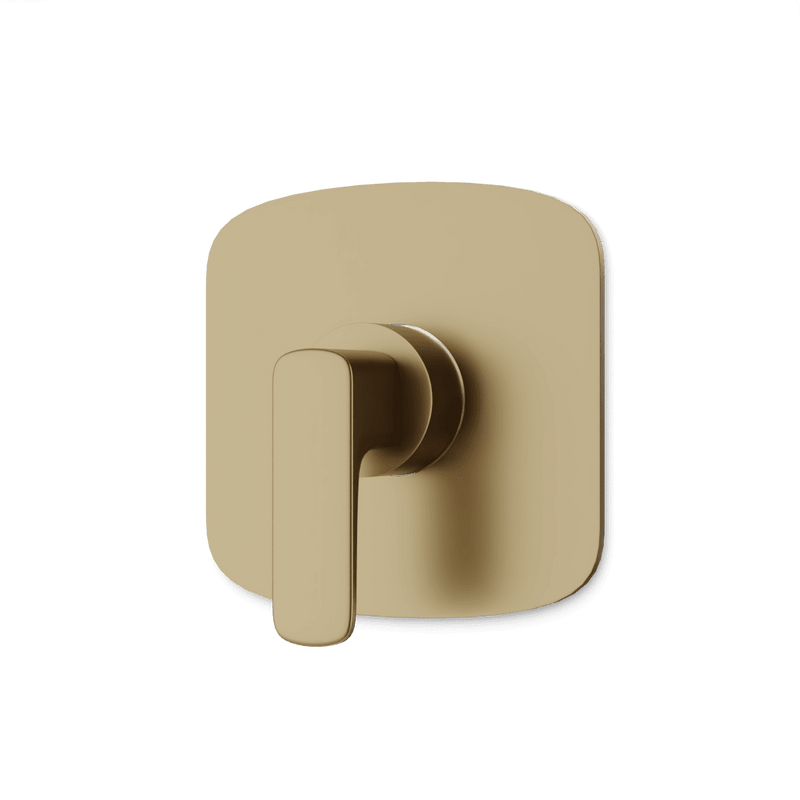 Harmony Pressure Balance Mixer Trim Kit - Satin Brass image 1