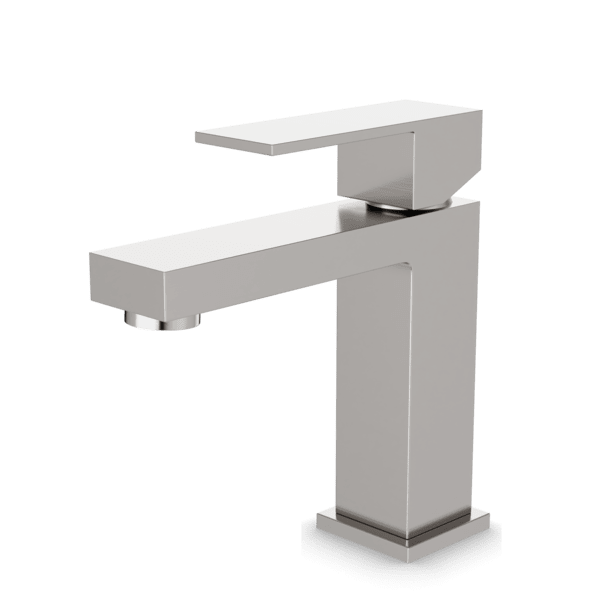 FS307 - Trova Square Single Hole Lavatory Faucet Artos US Brushed Nickel