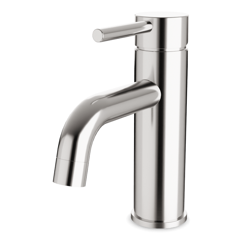 Opera Single Hole Bathroom Faucet - Brushed Nickel image 1