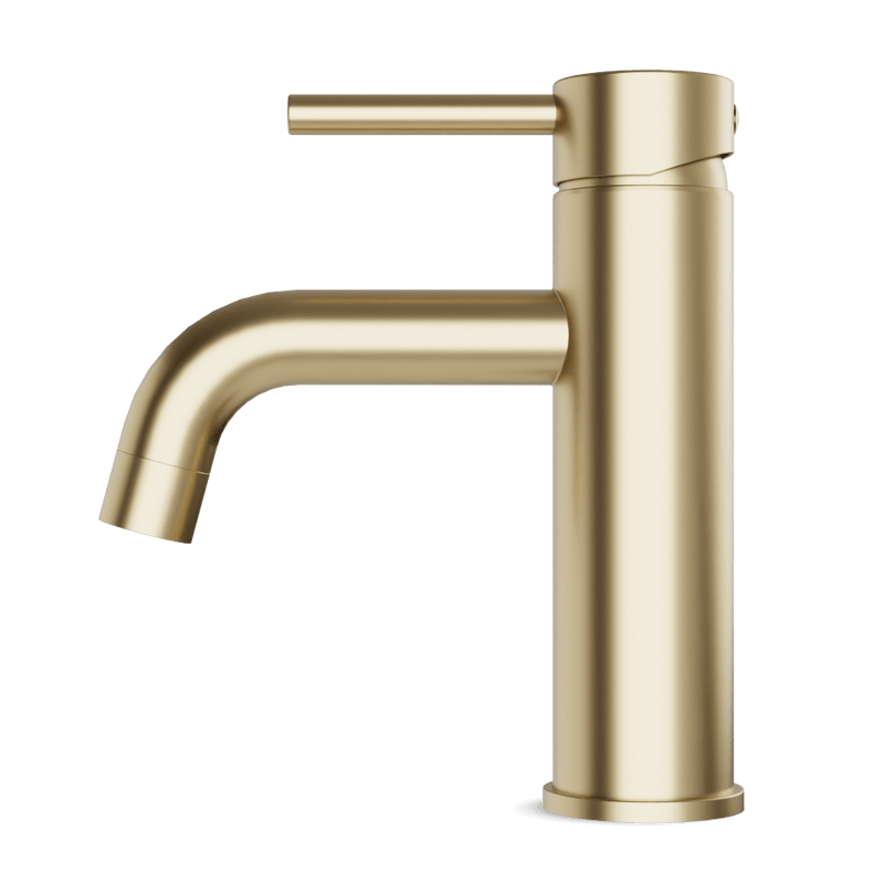 Opera Single Hole Bathroom Faucet - Satin Brass image 3