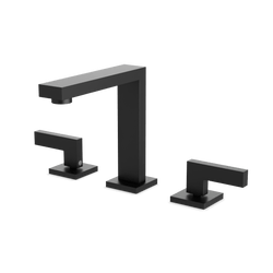 Edge 8" Widespread Bathroom Faucet - Matte Black thumbnail 1