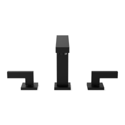 Edge 8" Widespread Bathroom Faucet - Matte Black thumbnail 2