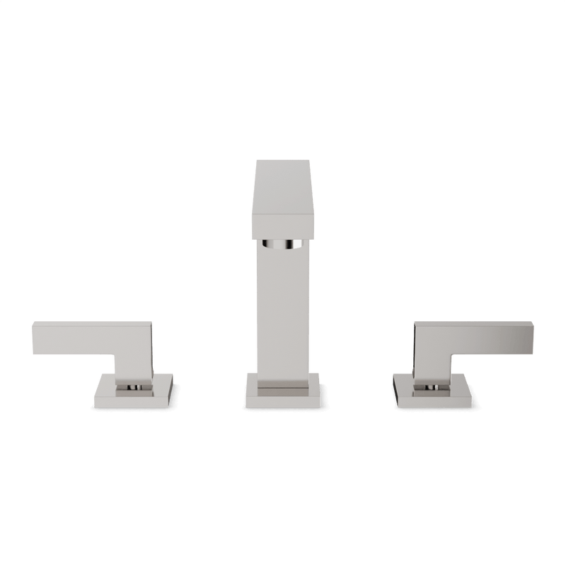 Edge 8" Widespread Bathroom Faucet - Brushed Nickel image 2
