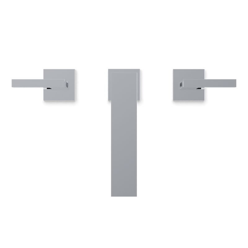 Edge 8" Widespread Bathroom Faucet - Chrome image 4