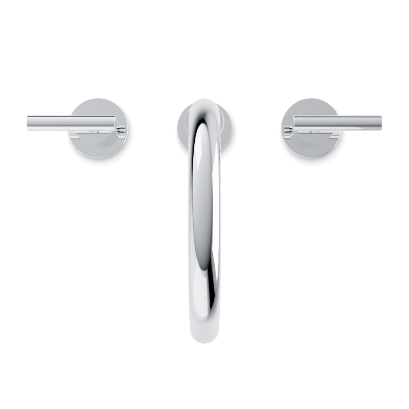 Opera 8" Widespread Bathroom Faucet With Lever Handles - Chrome image 4