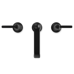Classic 8" Widespread Bathroom Faucet - Matte Black thumbnail 4