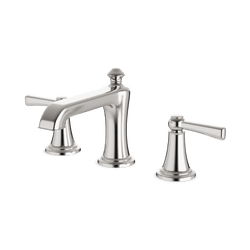 Classic 8" Widespread Bathroom Faucet - Brushed Nickel thumbnail 1
