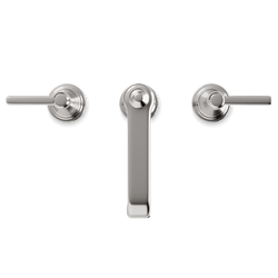 Classic 8" Widespread Bathroom Faucet - Brushed Nickel thumbnail 3