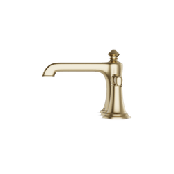 Classic 8" Widespread Bathroom Faucet - Satin Brass thumbnail 3
