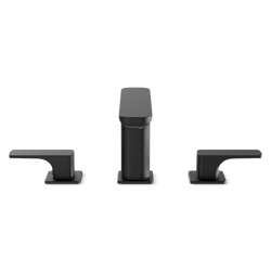 Harmony 8" Widespread Bathroom Faucet - Matte Black thumbnail 2