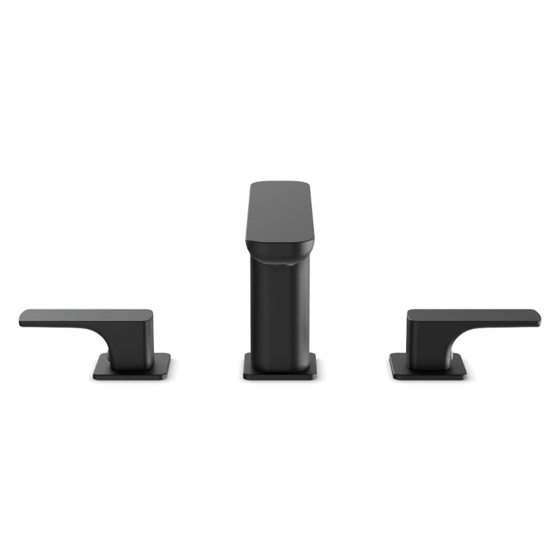 Harmony 8" Widespread Bathroom Faucet - Matte Black image 2