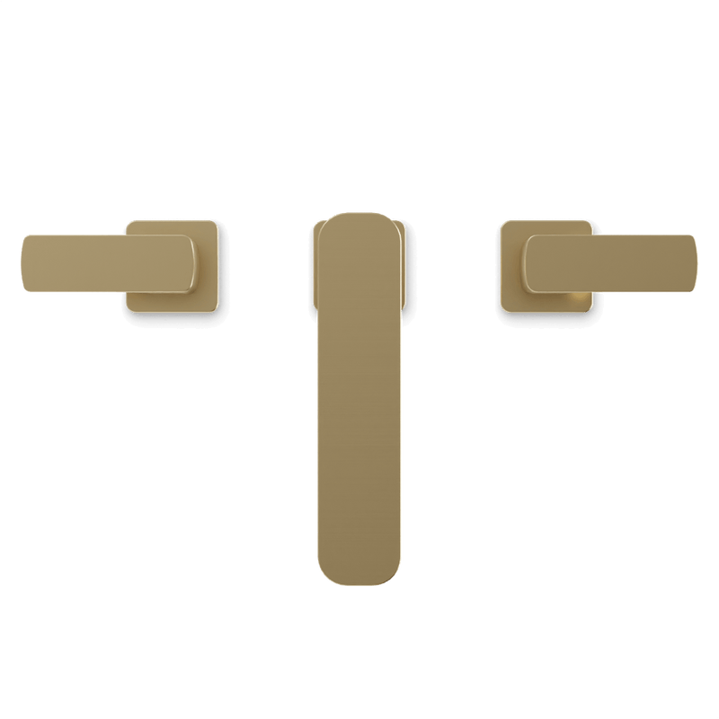 Harmony 8" Widespread Bathroom Faucet - Satin Brass image 4