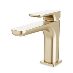 Harmony Single Hole Bathroom Faucet - Satin Brass thumbnail 1