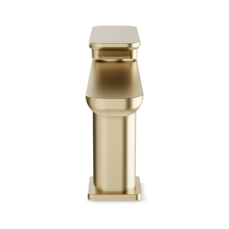 Harmony Single Hole Bathroom Faucet - Satin Brass image 2