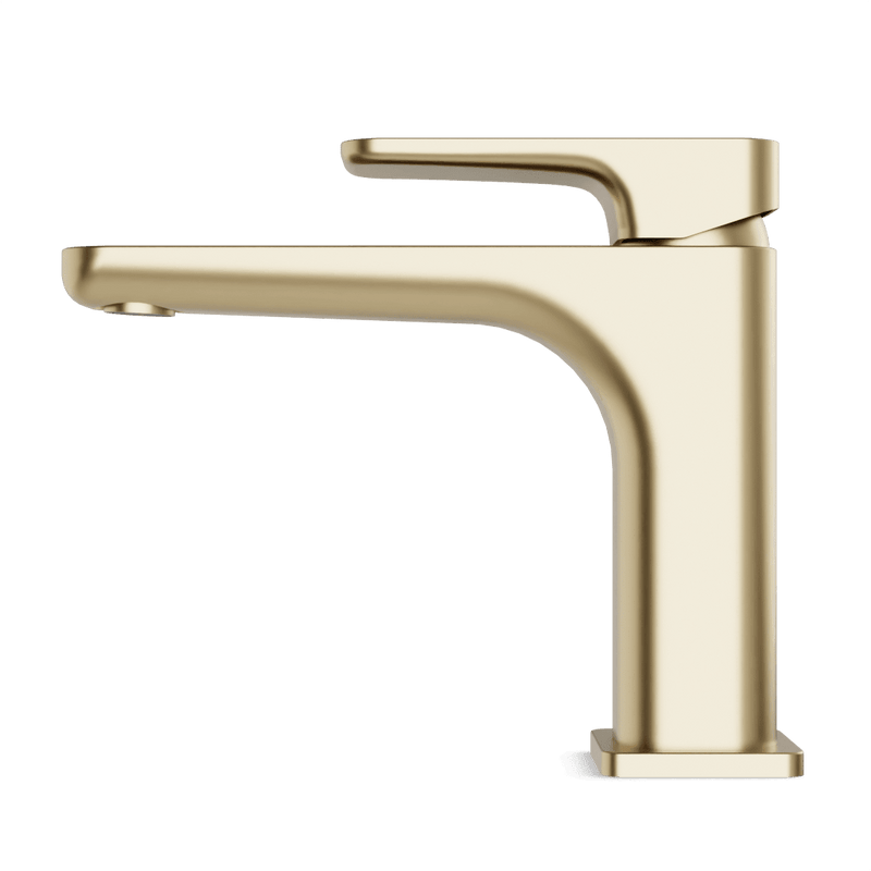 Harmony Single Hole Bathroom Faucet - Satin Brass image 3