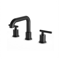 FS316 - Round 8" Widespread Lavatory Faucet with Low Spout Artos US Matte Black