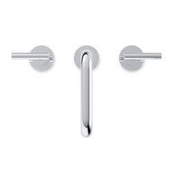 Opera 8" Widespread Bathroom Faucet With Low Spout & Lever Handles - Chrome thumbnail 4