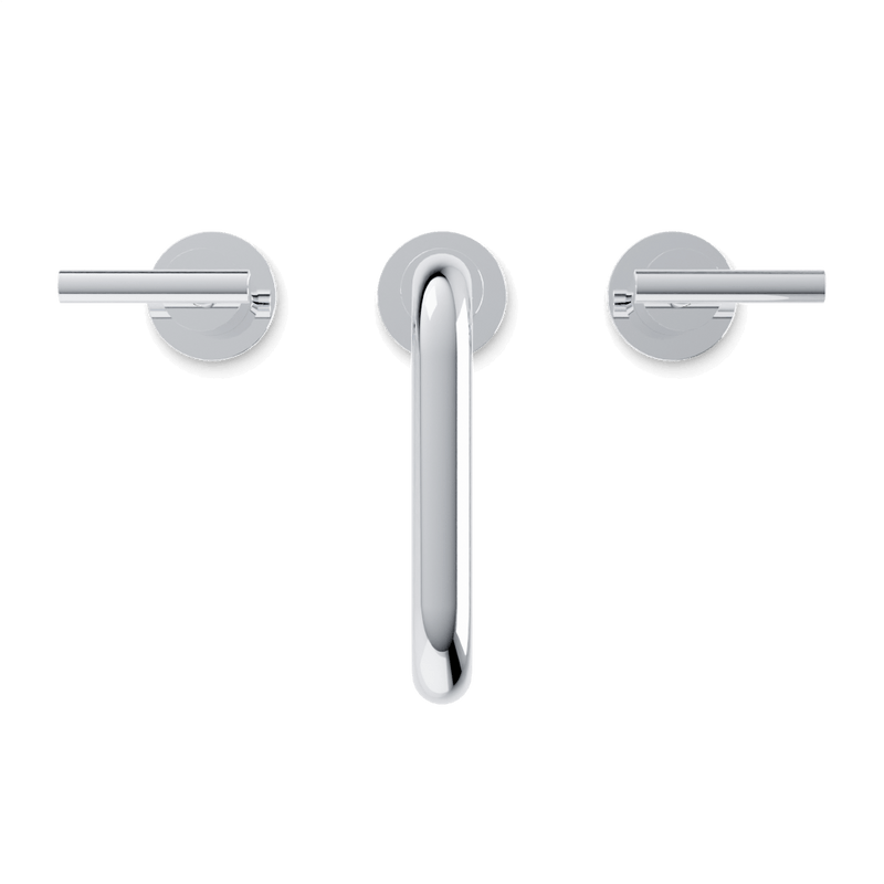 Opera 8" Widespread Bathroom Faucet With Low Spout & Lever Handles - Chrome image 4