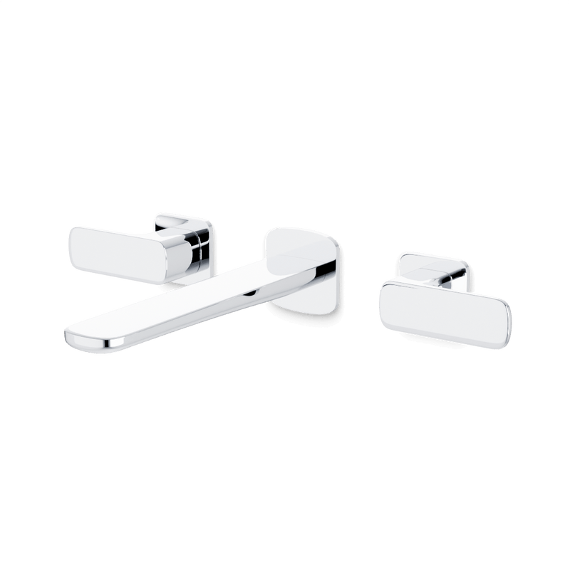 Harmony 3-Hole Wall Mount Tub Filler - Chrome image 1