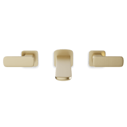 Harmony In-Wall Bathroom Faucet - Satin Brass thumbnail 2
