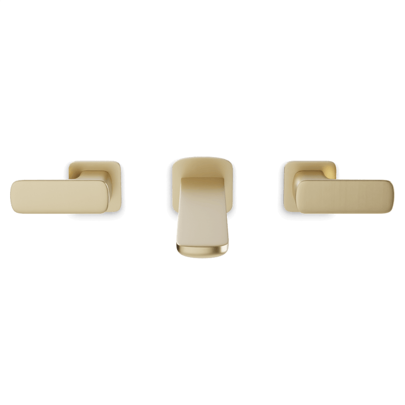 Harmony In-Wall Bathroom Faucet - Satin Brass image 2