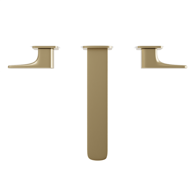 Harmony In-Wall Bathroom Faucet - Satin Brass image 4