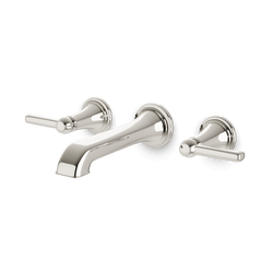 Classic 3-Hole Wall Mount Tub Filler - Polished Nickel thumbnail 1
